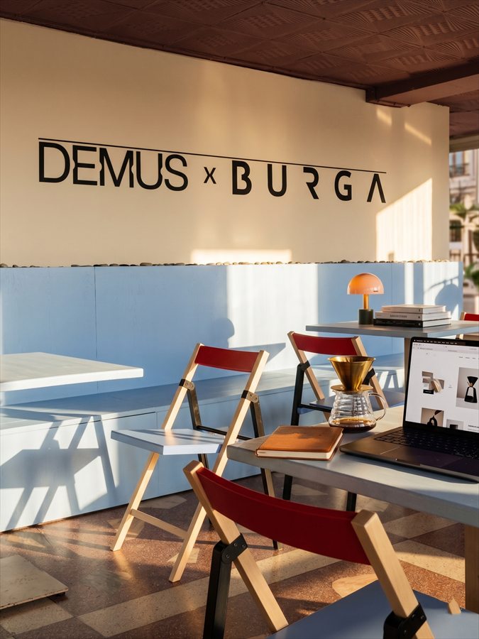 DEMUS × BURGA Coworking Nida